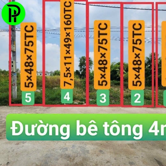 Bán 5 nền phú thọ Thù dầu một bình dương, tphcm