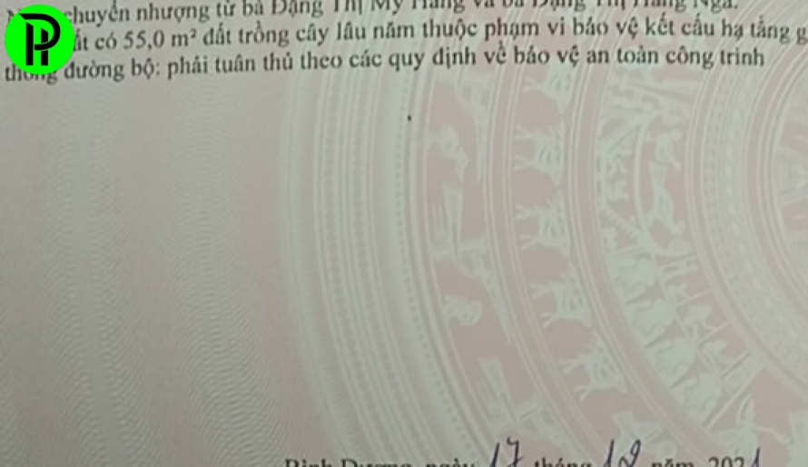 Bán đất đường lai hưng 23 nhựa 9m. Huyện bàu bàng.